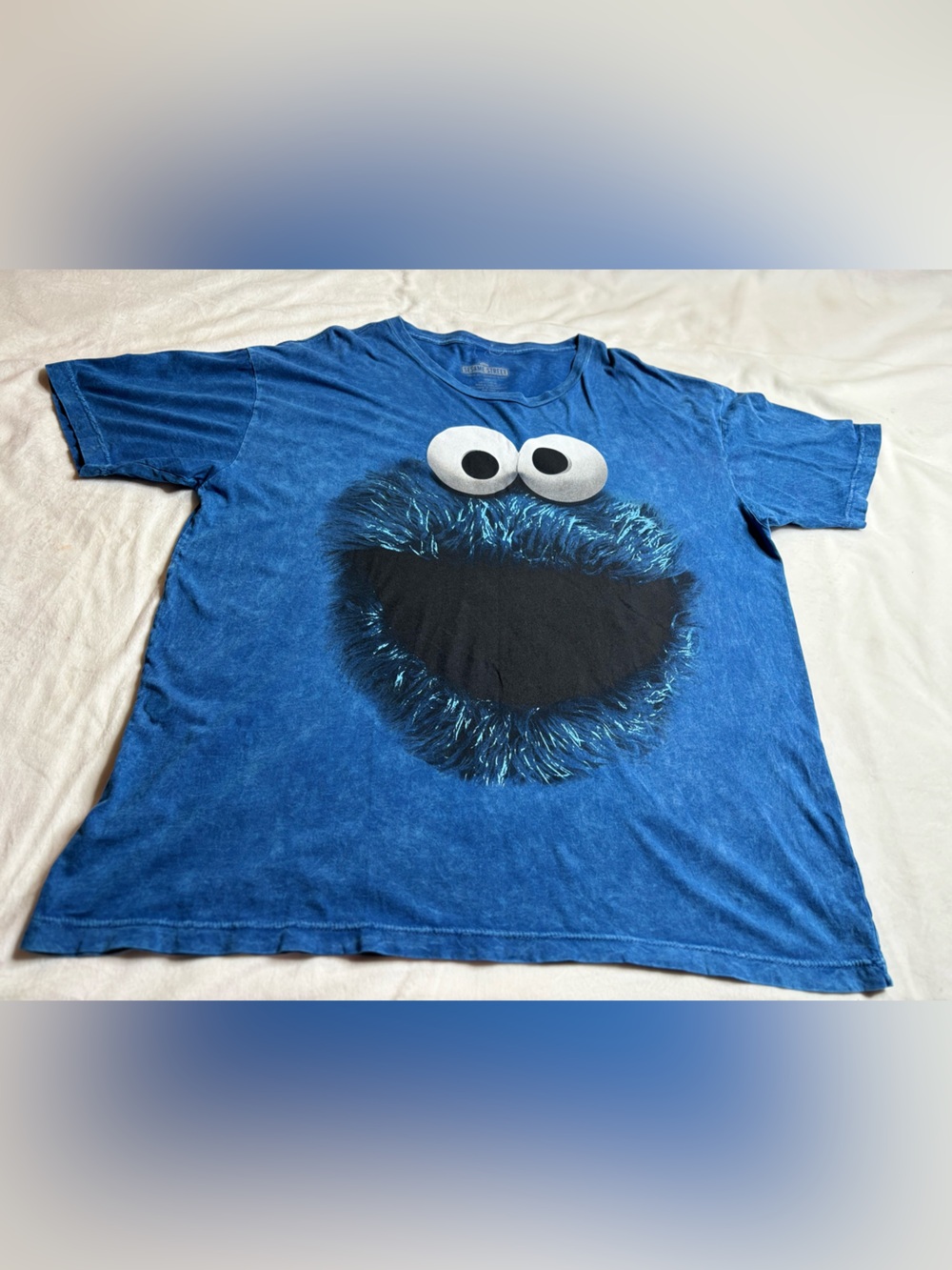 Sesame Street Blue Cookie Monster Graphic Tee